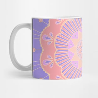 Soft Coloured Mandala Mug